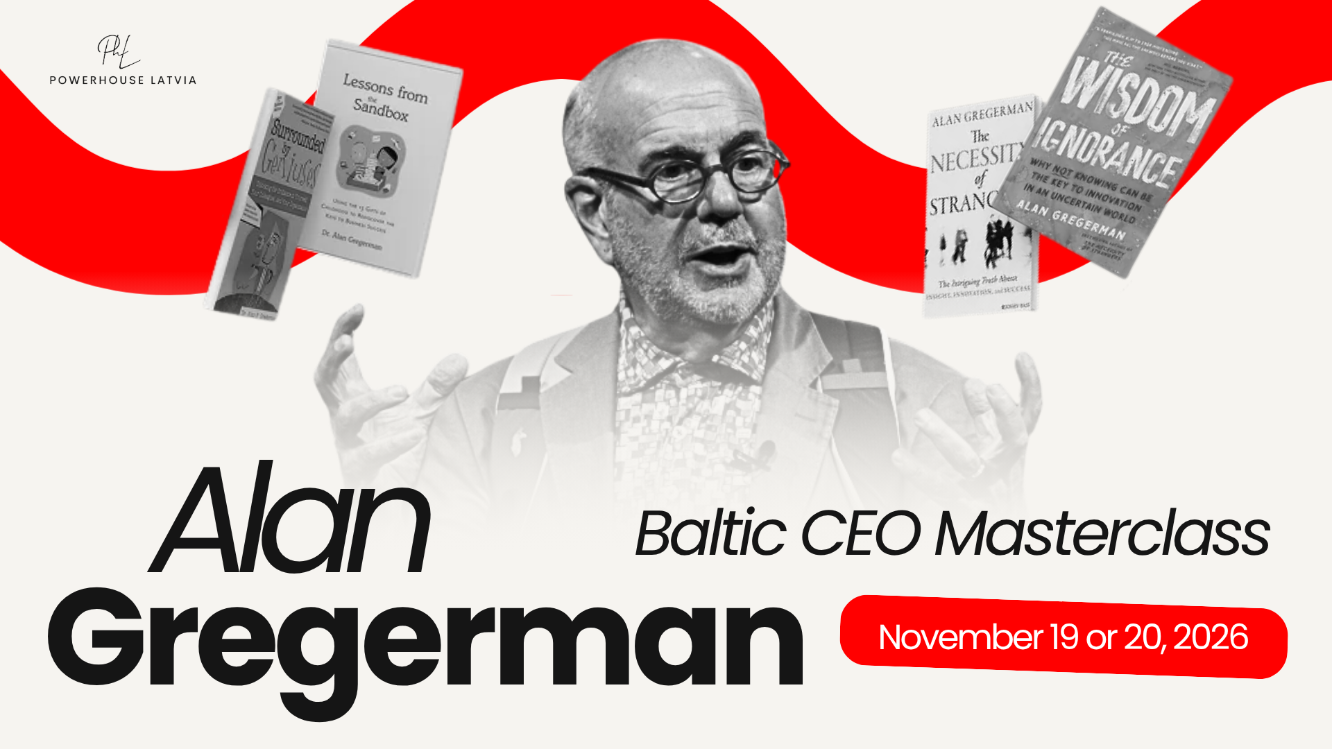 Baltic CEO Masterclass with Alan Gregerman