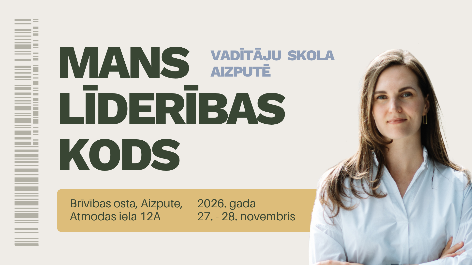 Vadītāju programma “Mans līderības kods”, novembris